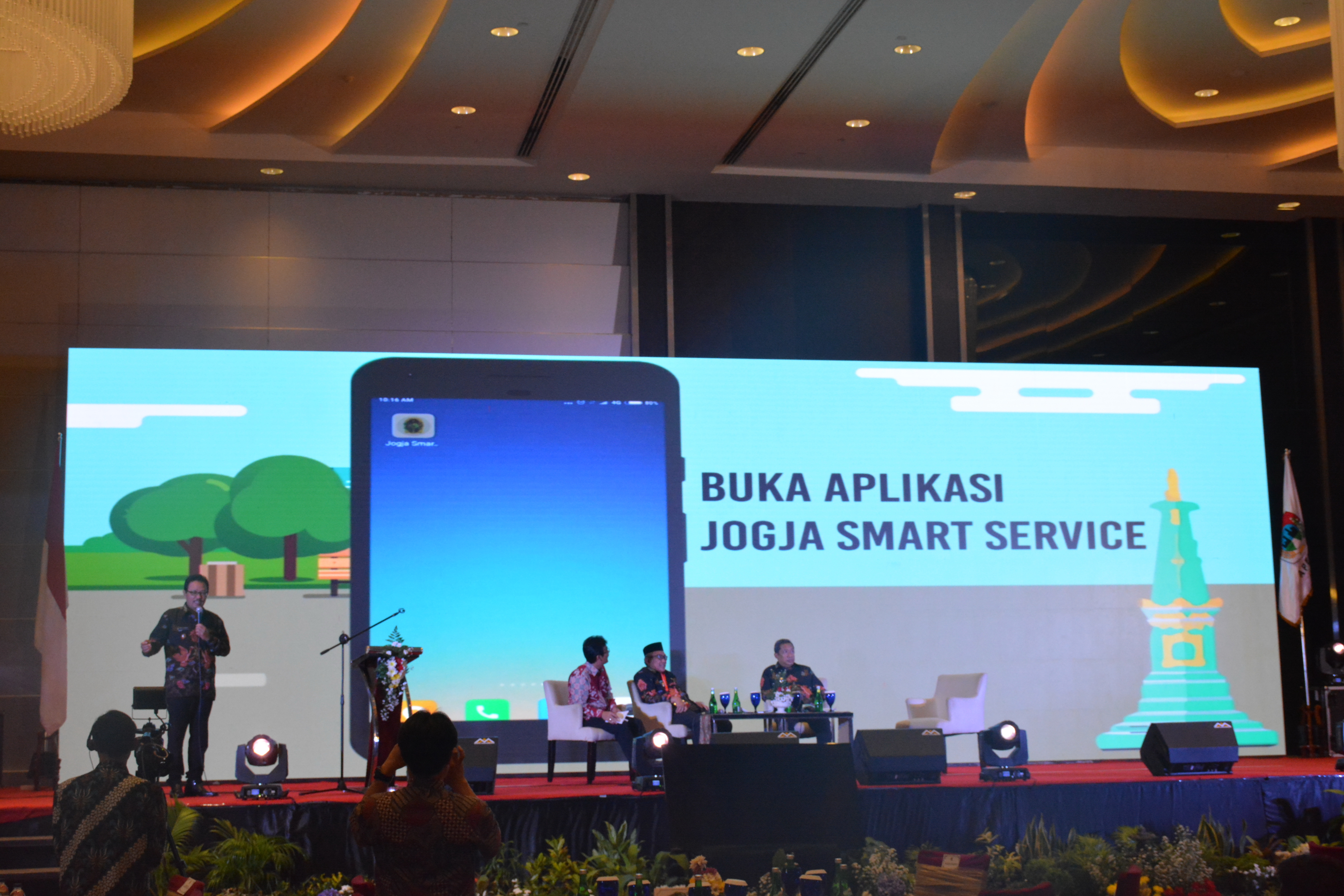 Jogja Smart Service di Forum Rapat Kerja Komisariat Wilayah III Apeksi